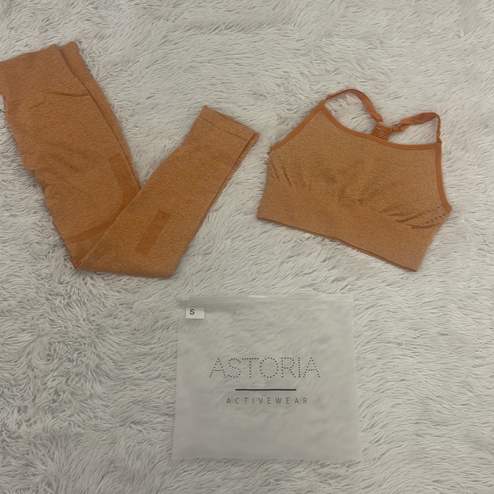 Gym Ted Burn Orange Set Size S